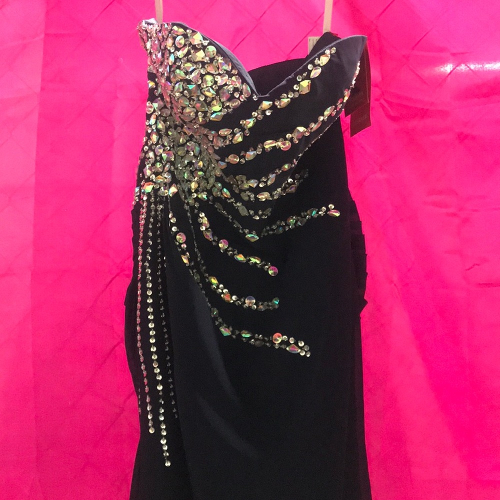 Size 14- Navy Blue Formal Dress